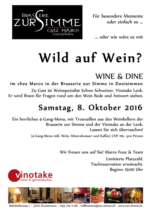 Microsoft Word - 2016-10-8 Wine & Dine Wild auf Wein